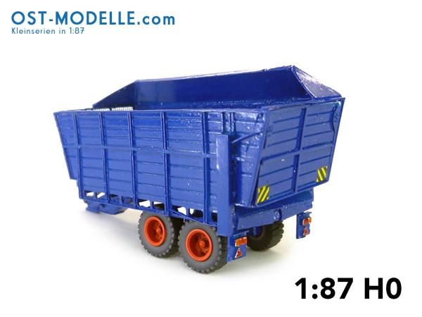 Fortschritt T088 Schwerguthäckselaufbau F997 - dunkelblaurot